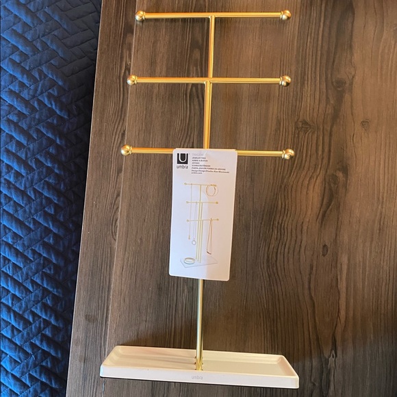 Jewelry tree stand tray organizer necklace holder - Picture 5 of 10